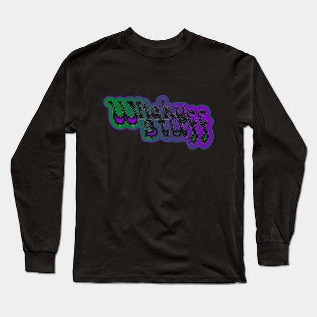 Witchy Stuff Long Sleeve T-Shirt by Jokertoons